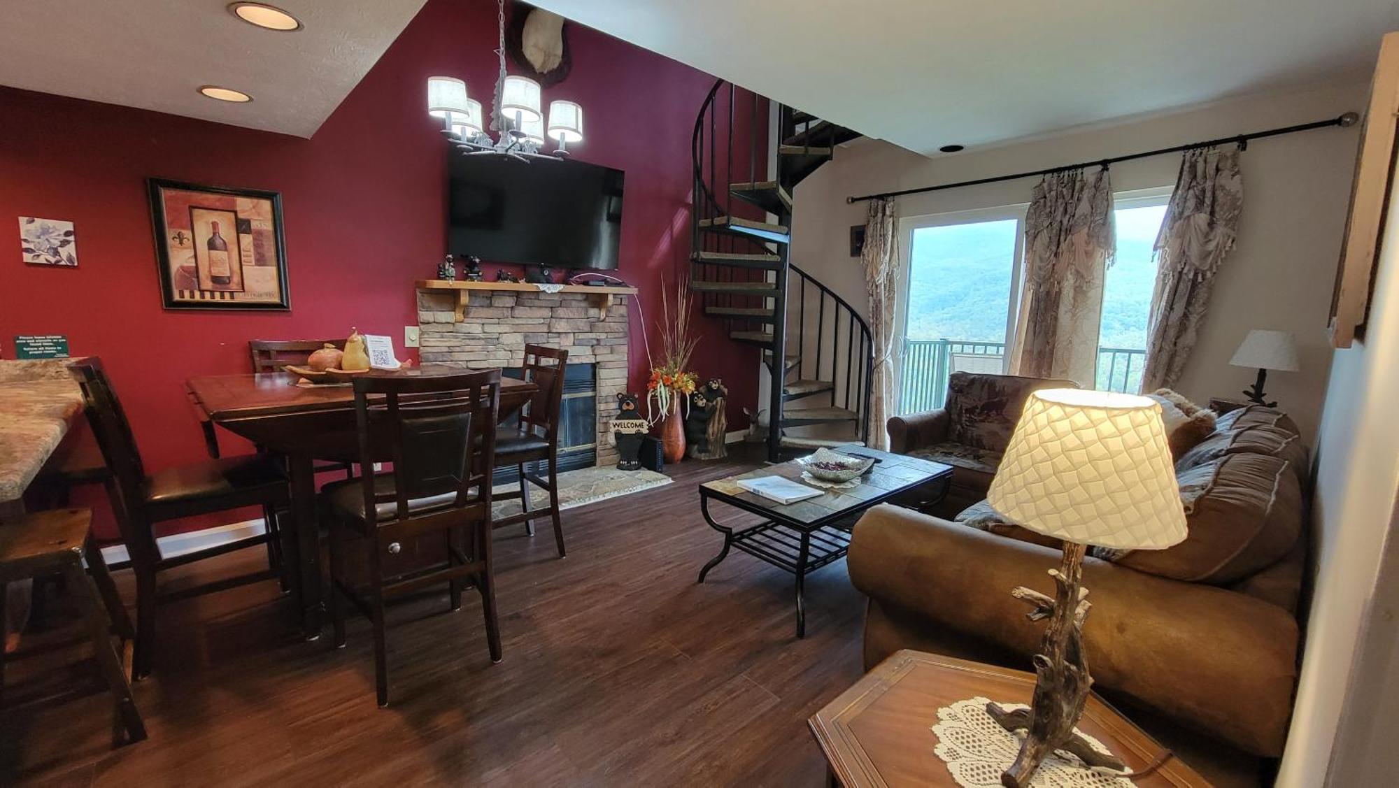 ガトリンバーグStairway To Heaven, Breathtaking Mtn Views Indoor Pool & Hot Tubアパートメント エクステリア 写真